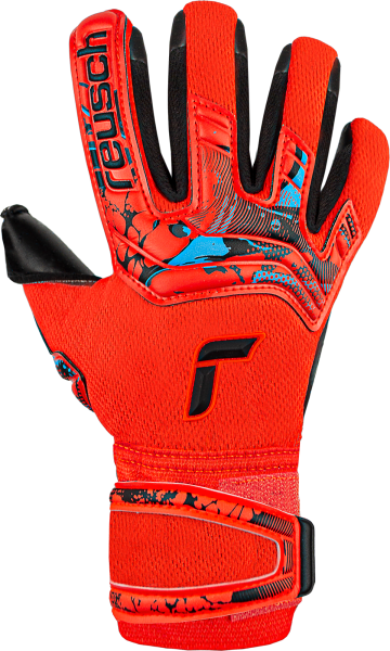 Reusch Attrakt Duo 5370025 3333 black red front